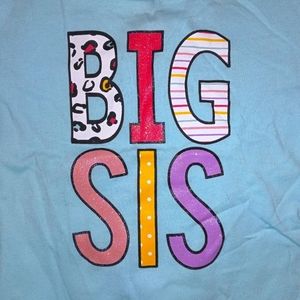 Big Sis long sleeve & apple bottoms crop top